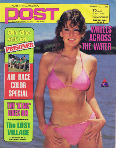Australasian Post Magazine Jan 12 1984 Wheels Across the Water
